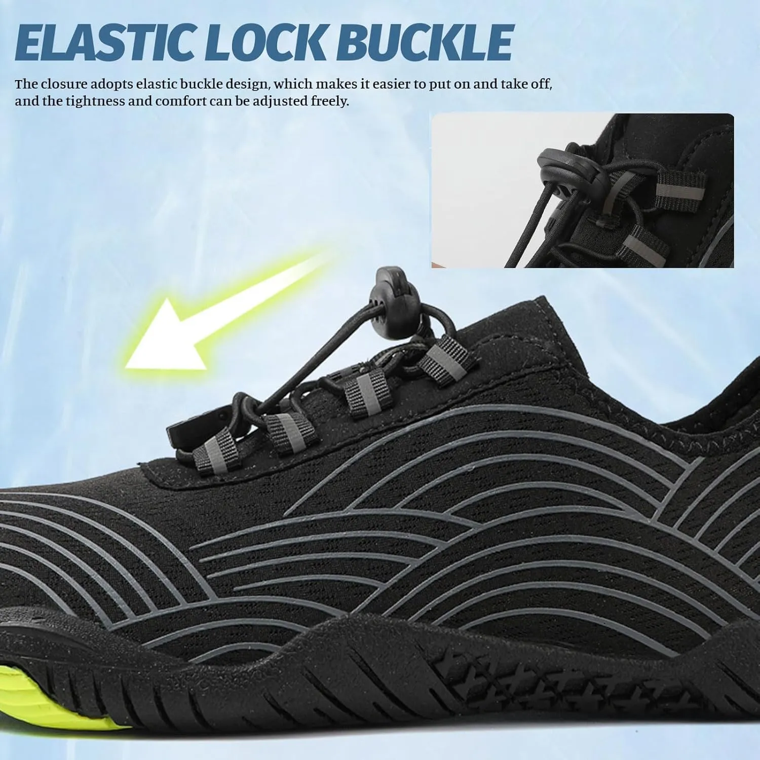 Grounded Footwear for Women Men with Neuropathy Water Shoes Quick-Dry Aqua Socks Swim Beach Barefoot Diabetic Shoes Walking Wide Toe Box Sneakers for Hike Yoga Lightweight Comfortable Breathable