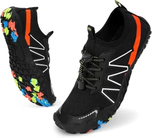Hike Barefoot Shoes Women Men,Wide Toe Water Shoes 2025 New Breathable Grounded Footwear Non-Slip Fashion Hiking Shoe for Walking Swim Pool Beach Outdoor Water Sports