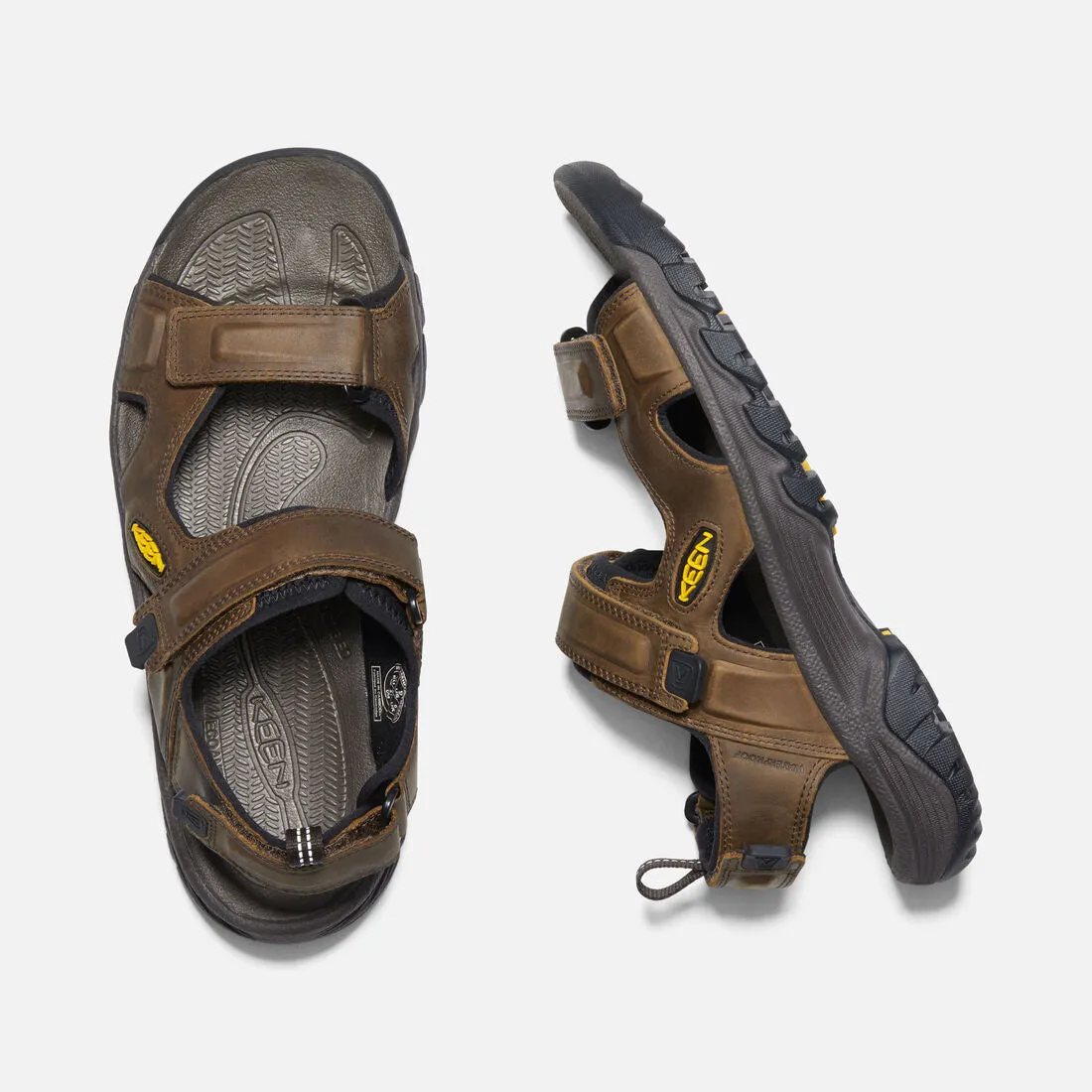 Keen Targhee III - Open Toe Bison Mulch (Mens)