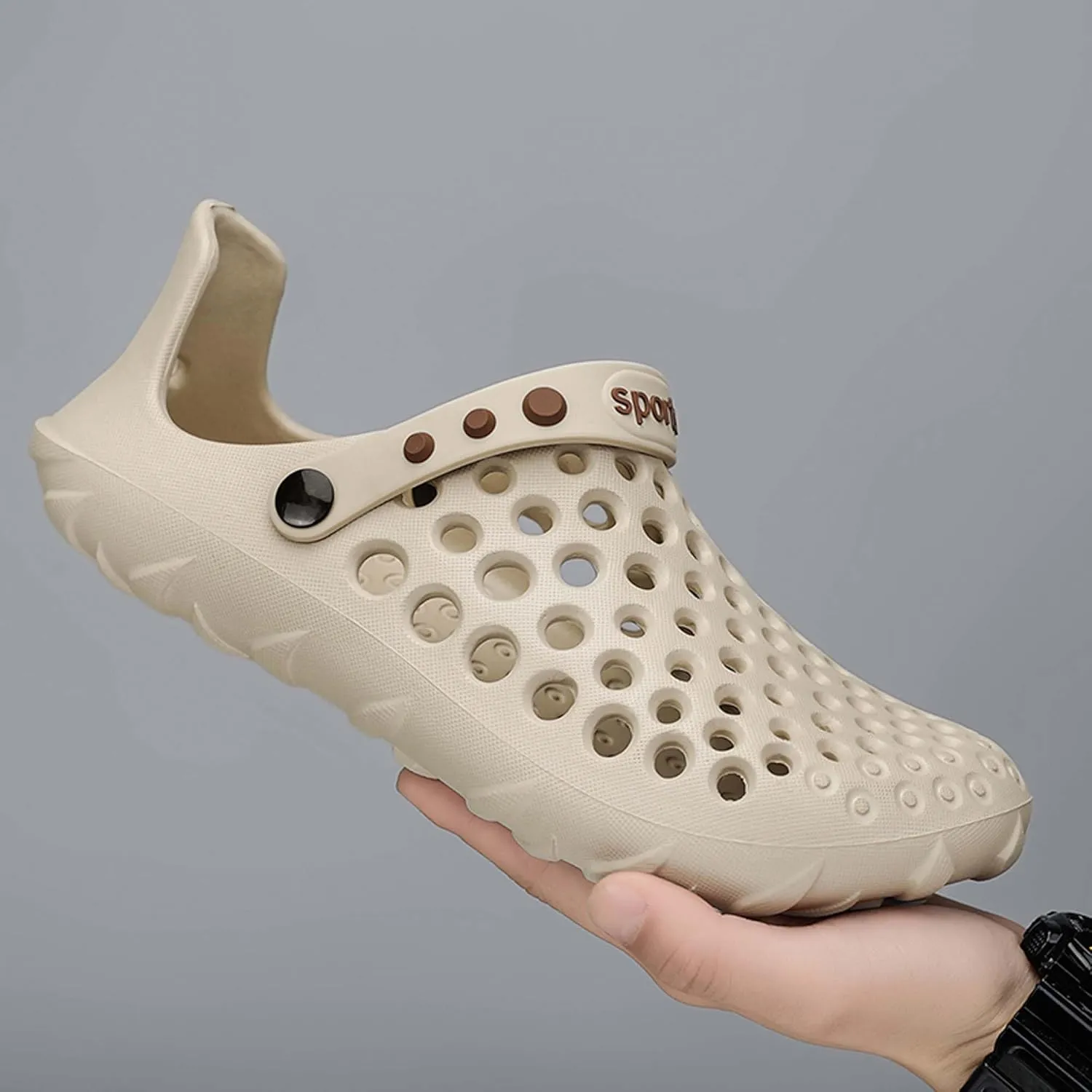 Large Baotou Cave Shoes, Cool Slippers, Quick Drying Outdoor Water Shoes