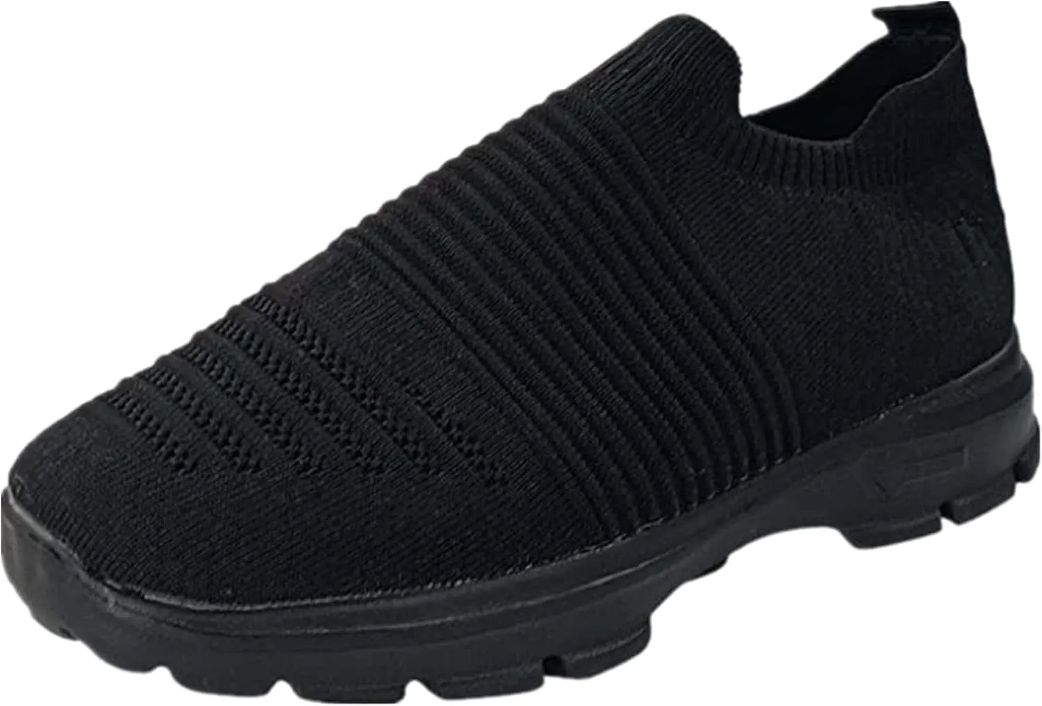 Lausiuoe Womens Shoes Slip On Sneakers Walking Tennis Shoes Memory Foam Lightweight Gym Comfortable Mesh Running Shoes