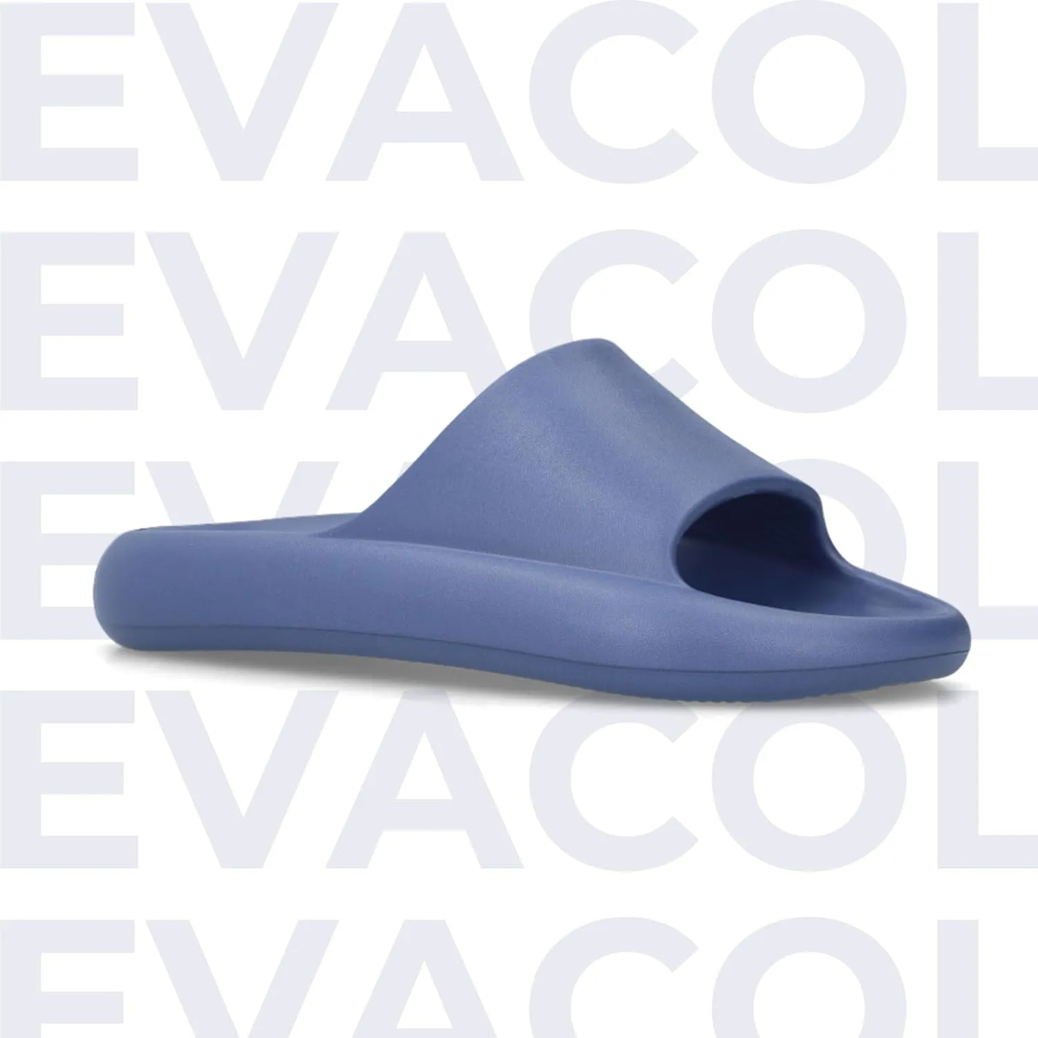 Mens Pillow Slippers - Ultra-Soft Shower Shoes, Anti-Slip Bathroom Sandals, Quick-Drying Easy to Clean Slides for Indoor & Outdoor Use, Bathroom, Bedroom, or Pool.
