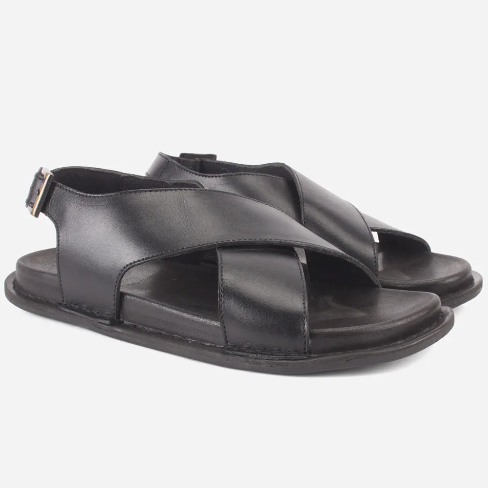 Men's "NYTON" Leather Strappy Summer Sandals
