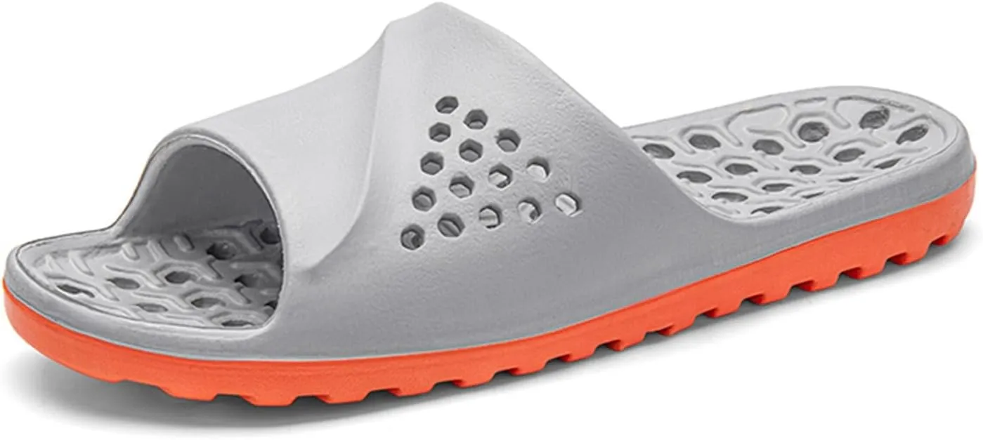 Mens Shower Shoes Womens Slides Cloud Slippers for Men Slides for Women Spa Bathroom Living Room Slippers