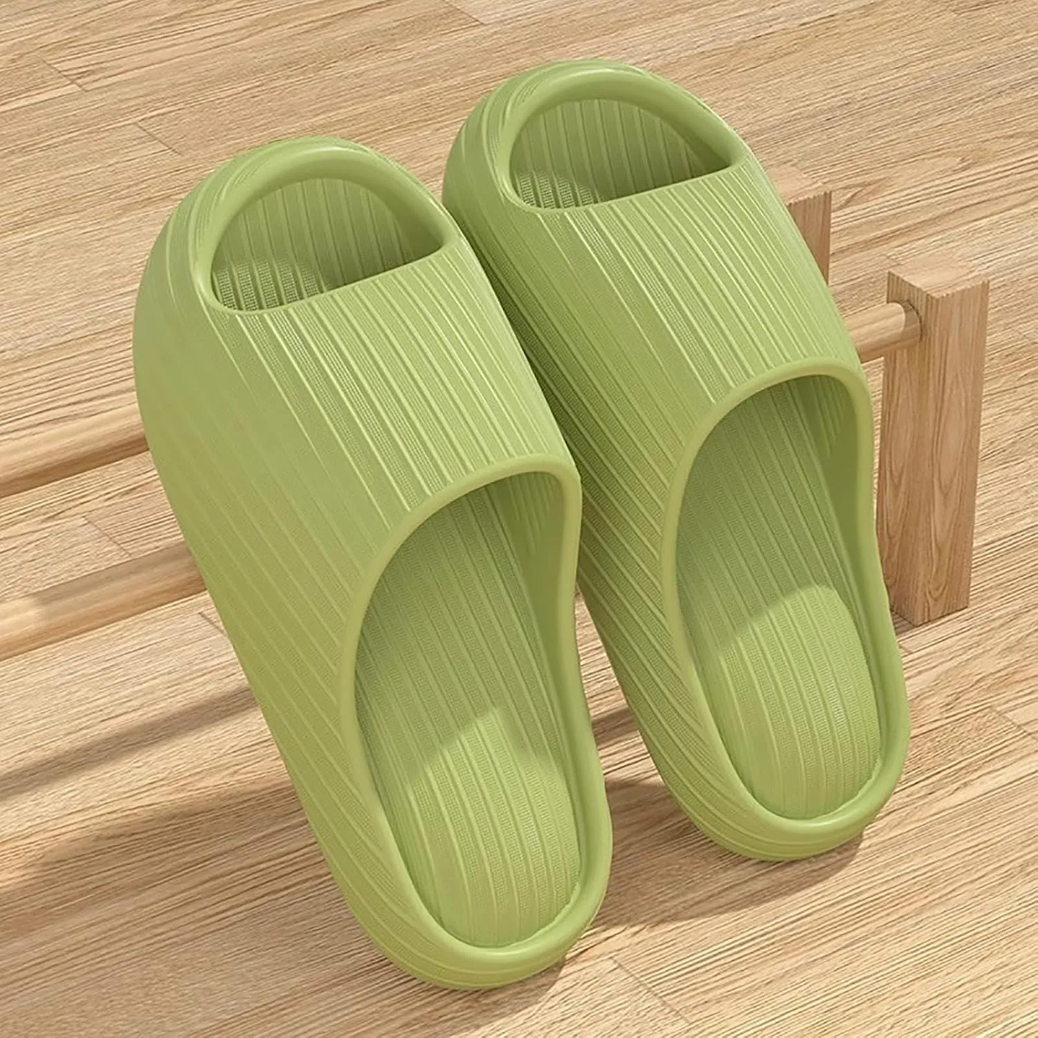 Mens Slippers Womens Slides Bathroom Slippers Men Slides for Women Pool Public Drainage Hole