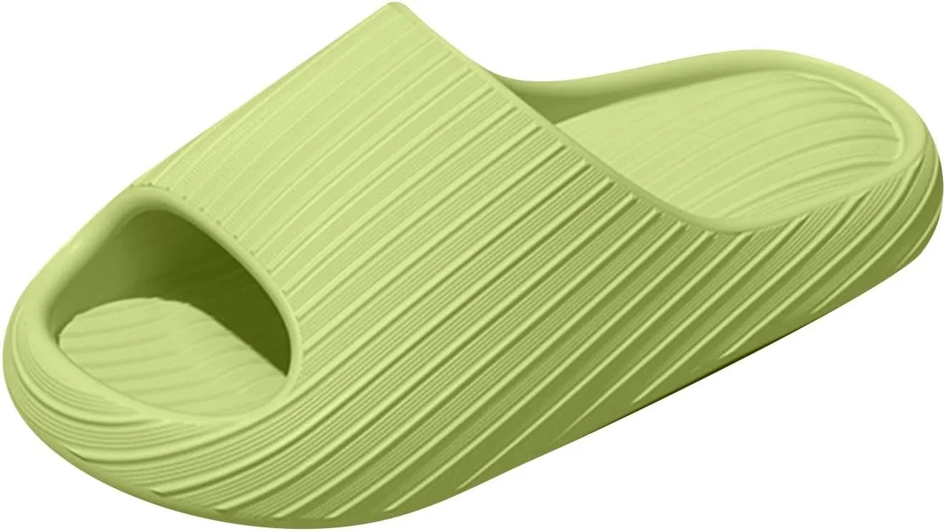 Mens Slippers Womens Slides Bathroom Slippers Men Slides for Women Pool Public Drainage Hole
