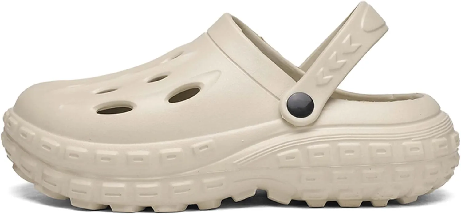 Men's Women's Garden Shoes Summer Lightweight Arch Support Sandals Outdoor Anti-slip Quick-drying Beach Sandals Slippers Indoor Casual Shower Clogs Slippers