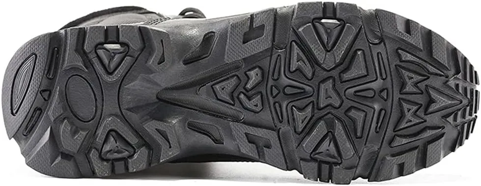 Outdoor Climing Tactical Boots, Mens Military Combat Boots, Army Black Breathable Wearable Sports Boots