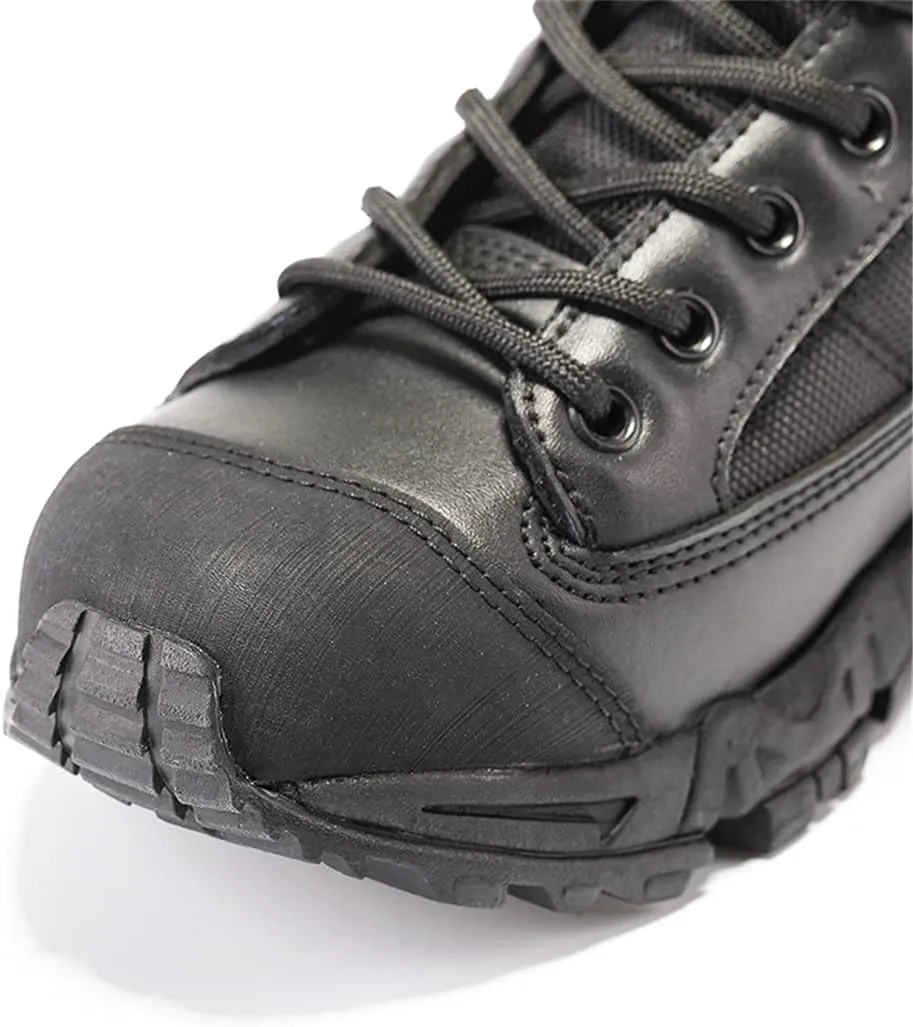 Outdoor Climing Tactical Boots, Mens Military Combat Boots, Army Black Breathable Wearable Sports Boots