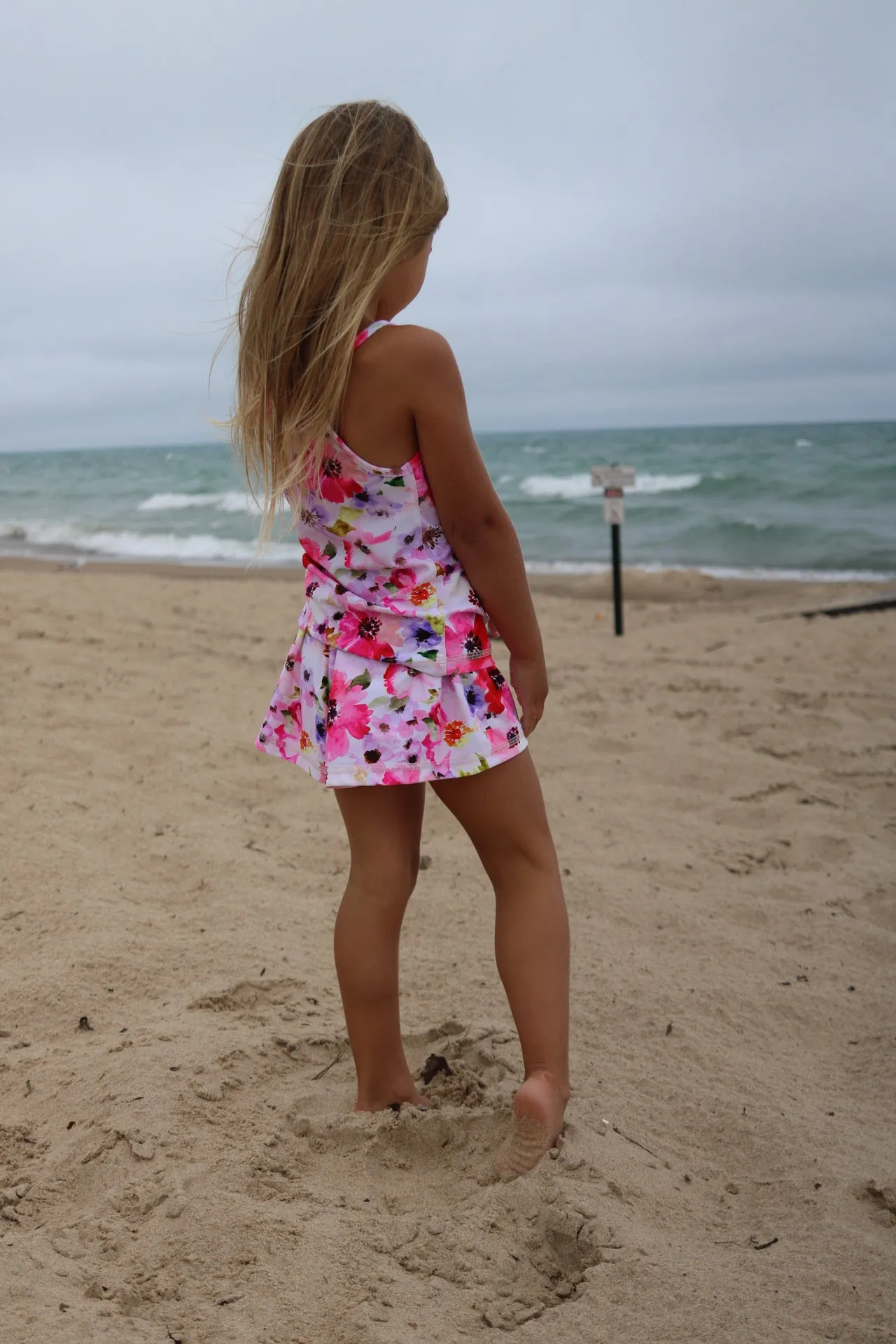 Pink Splash Runners Shorts