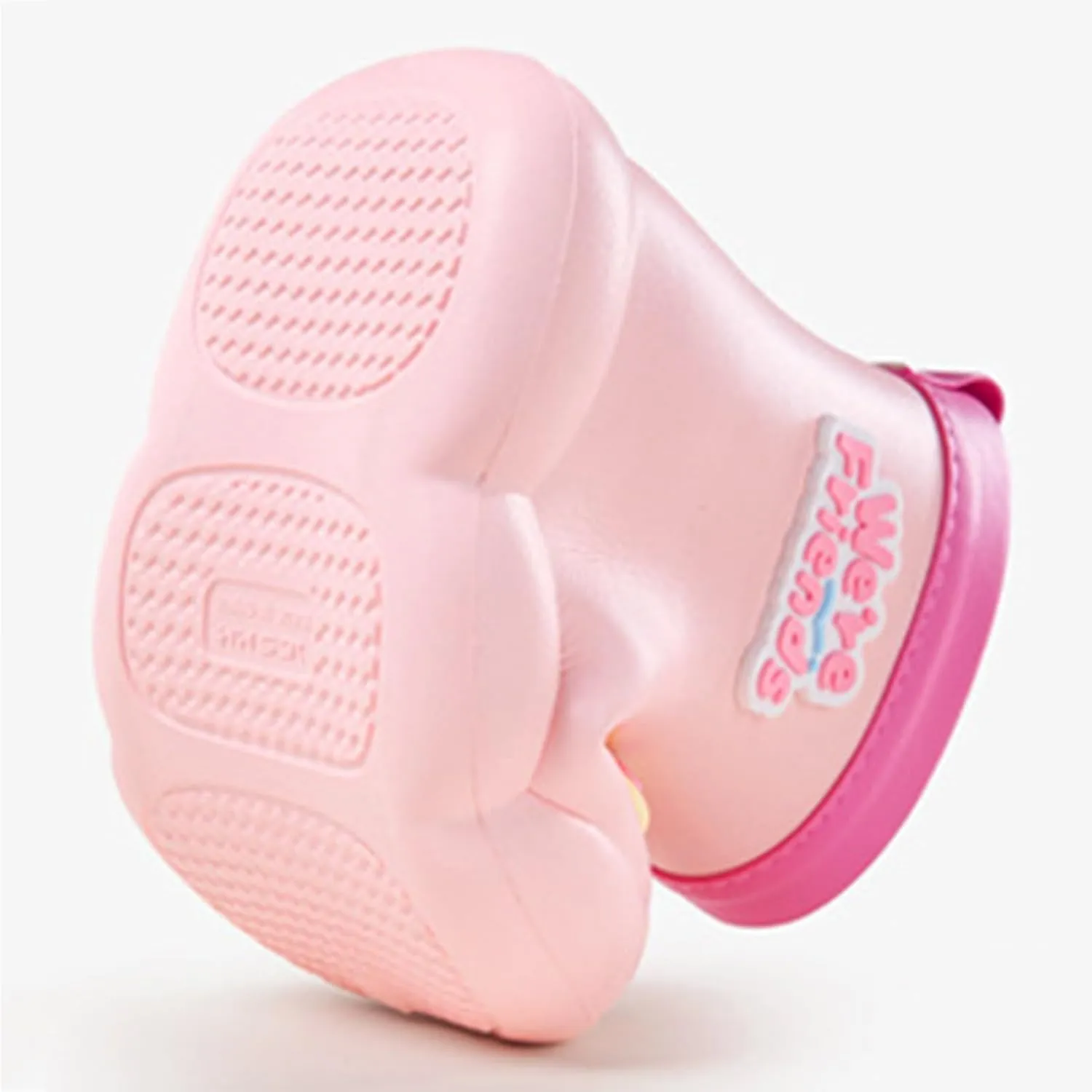 Roller Rain Boots For Toddler Baby Girls ??artoon Bear ??aterproof Booties Mid Length Non Slip Spring Fashion Shoes Cute