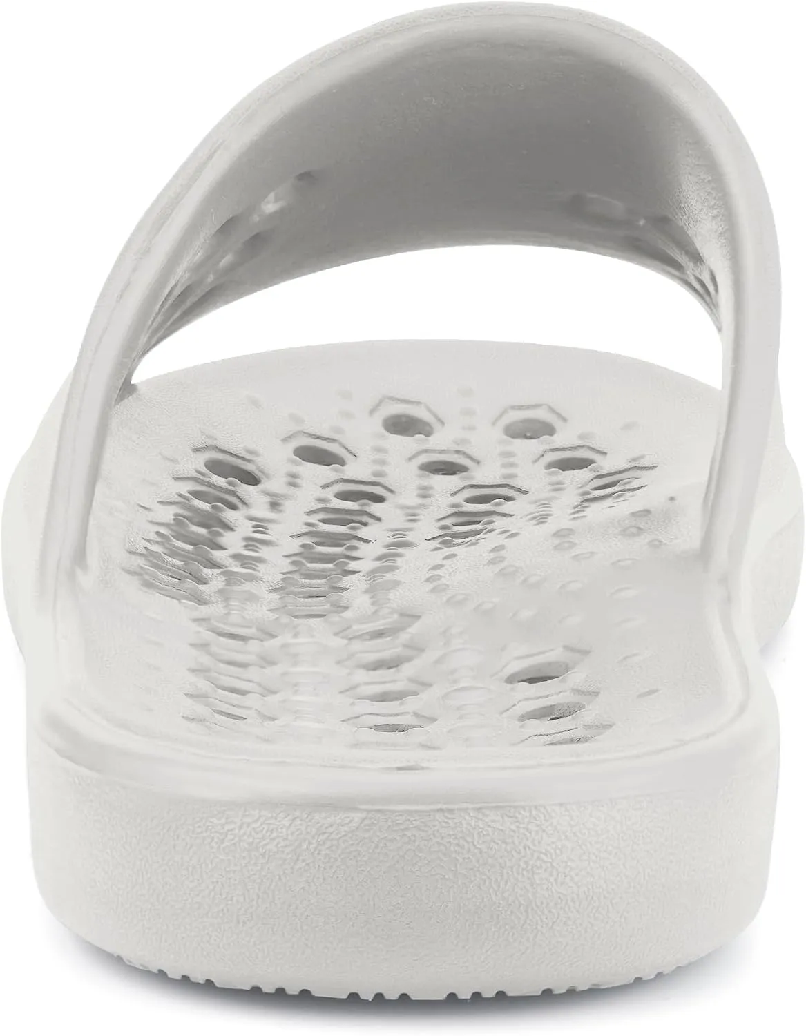 Shower Shoes for Womens Mens Massage Pool Slides with Arch Support Quick Drying Beach Sandals Non Slip Summer Bathroom House Slippers with Drain Holes