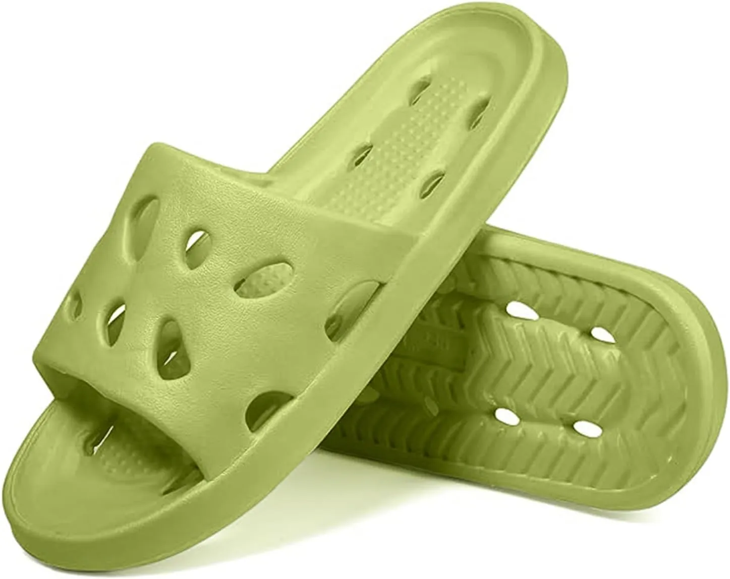 Shower Shoes Women and Men Cloud Slides Womens Showers Sandals Pillow Slippers Soft Sole Dry Quickly Shower Slides