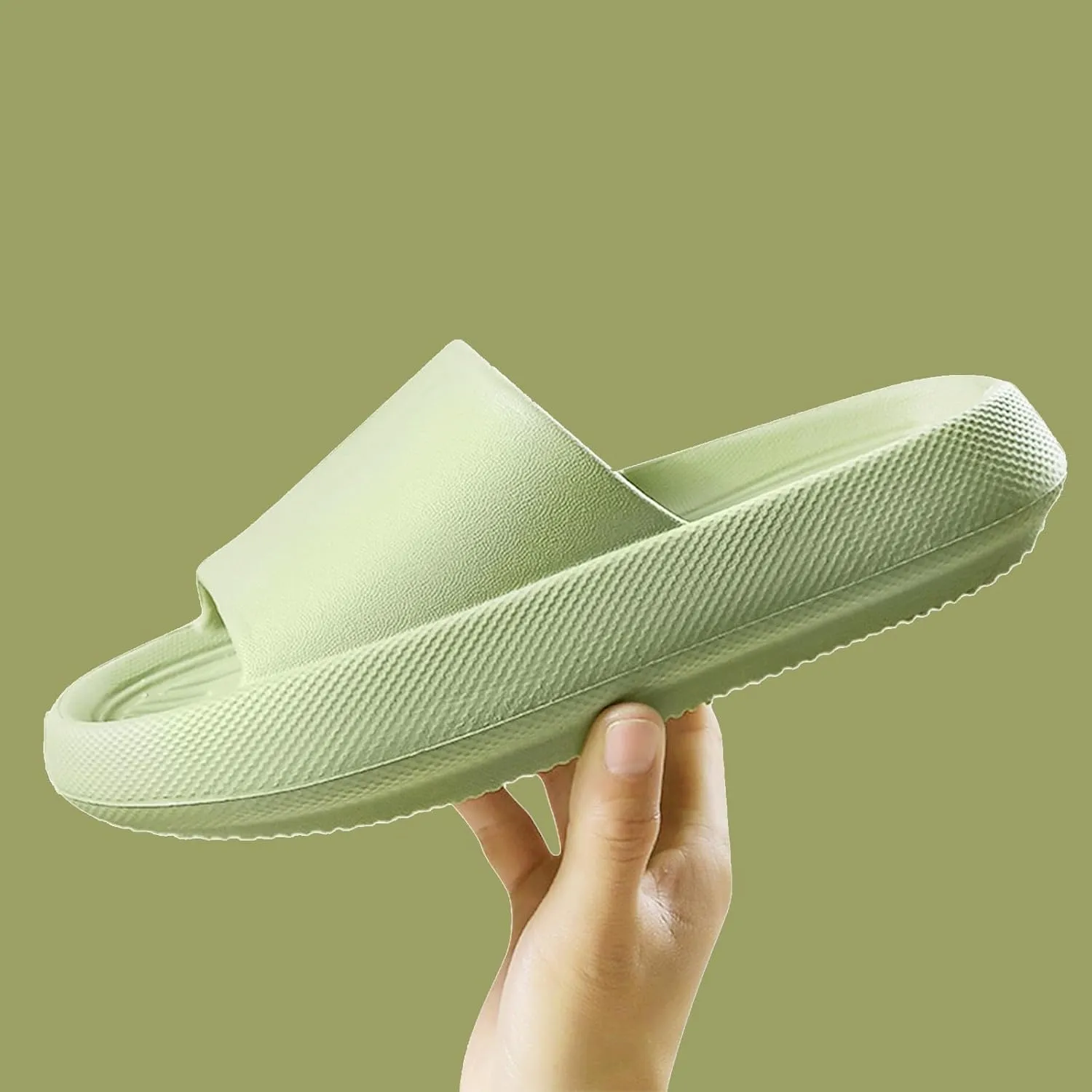 Slides for Men Slides for Women Cloud Slippers Men Shower Shoes Women Comfortable Quick Drying Ultra Comfort Slippers