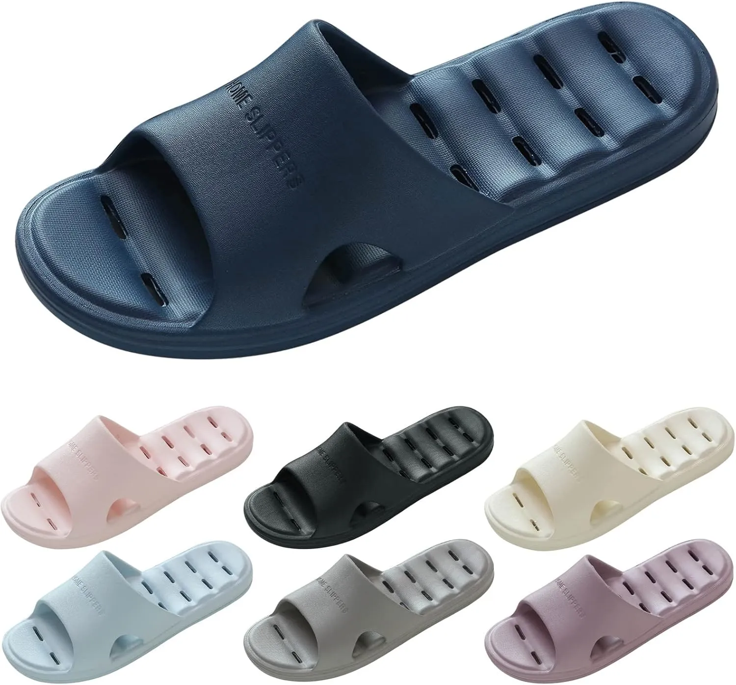 Slides for Men Slides for Women Mens Shower Shoes Shower Shoes Women Public Indoor Outdoor Quick Drying Slippers
