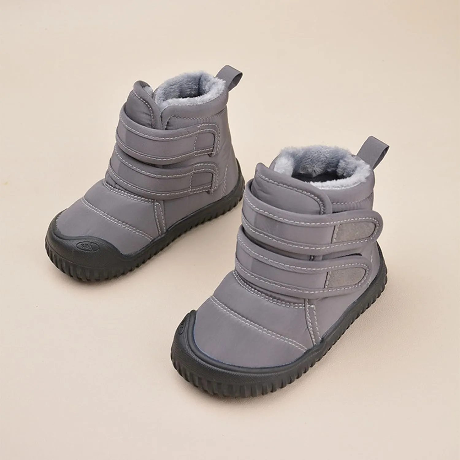 Toddler Baby Snow Boots Winter Boys Girls Cold Weather Baby Faux F??r Shoes Kids Winter Boots For Girls Waterproof