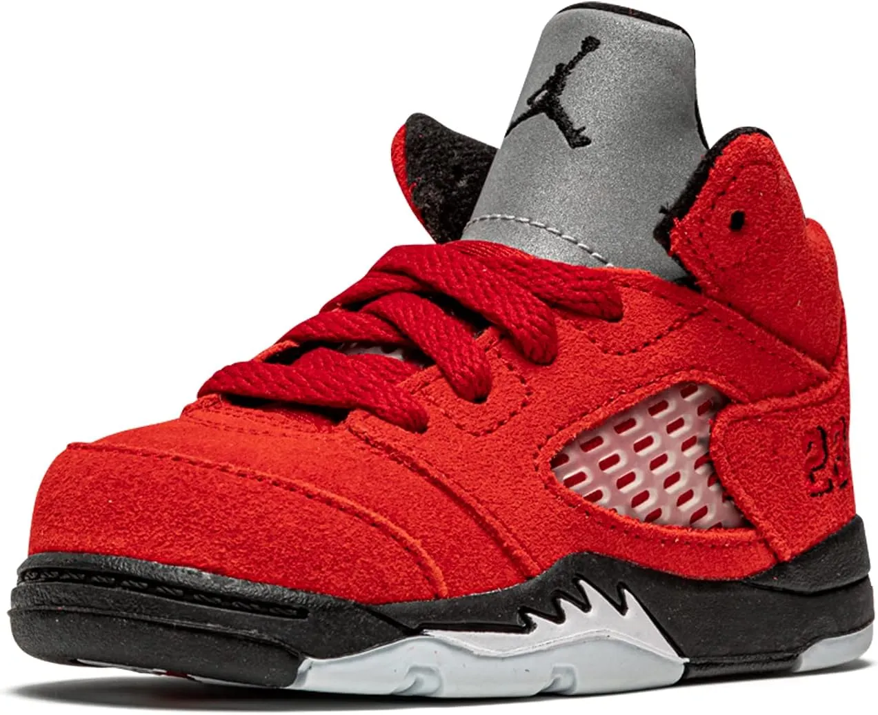 Toddler's Jordan 5 Retro Raging Bull Varsity Red/Black-White (440890 600)