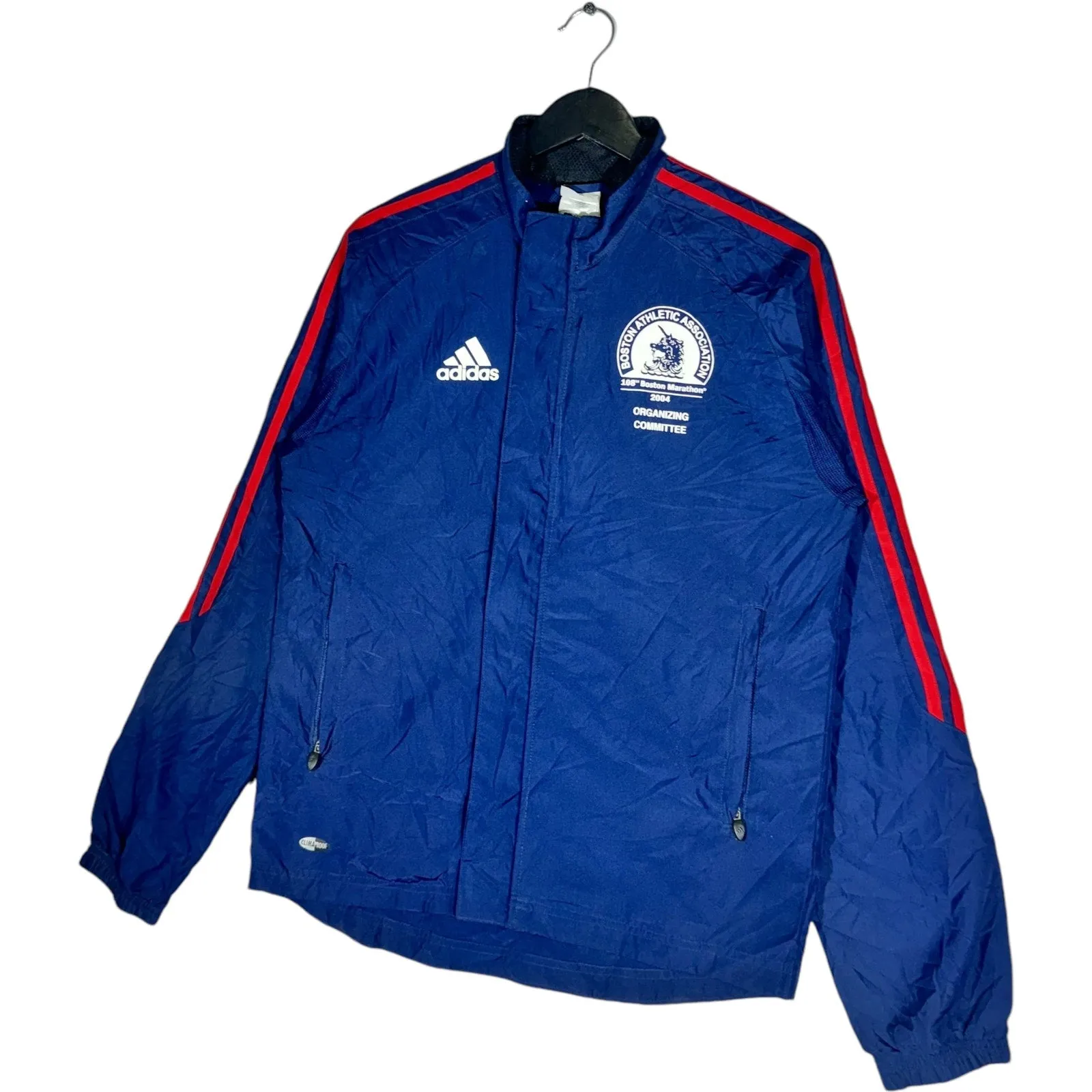 Vintage Adidas Boston Marathon Committee Light Jacket 2004