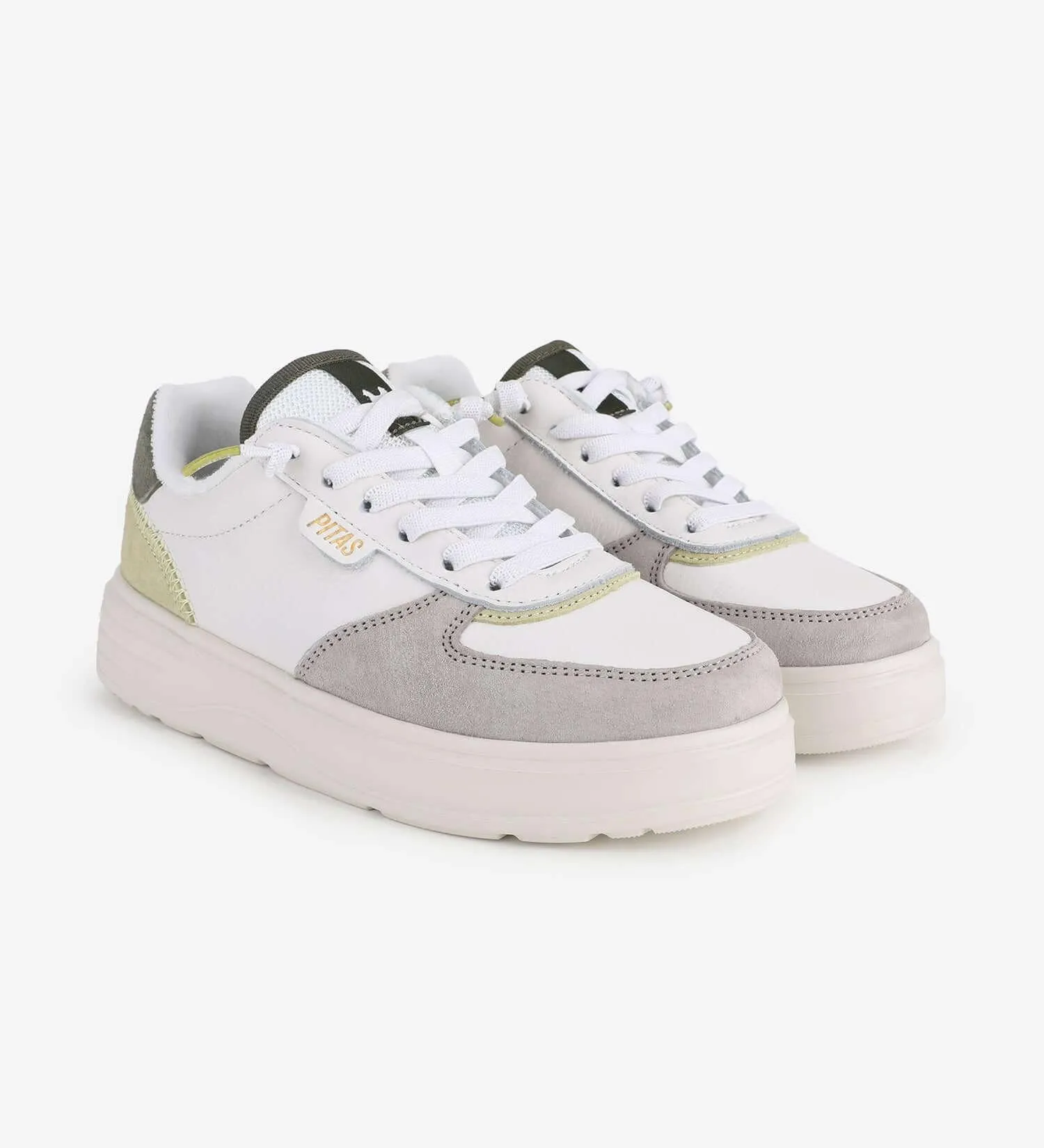 Zan Leather Trainers